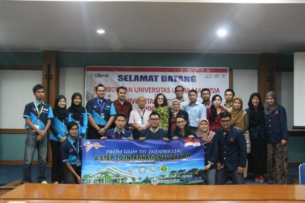 Kunjungan Universiti Utara Malaysia di Universitas Widyatama