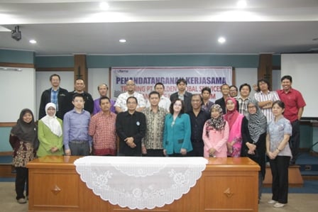 Penandatanganan MOU 10 Universitas bekerja sama dengan WGS