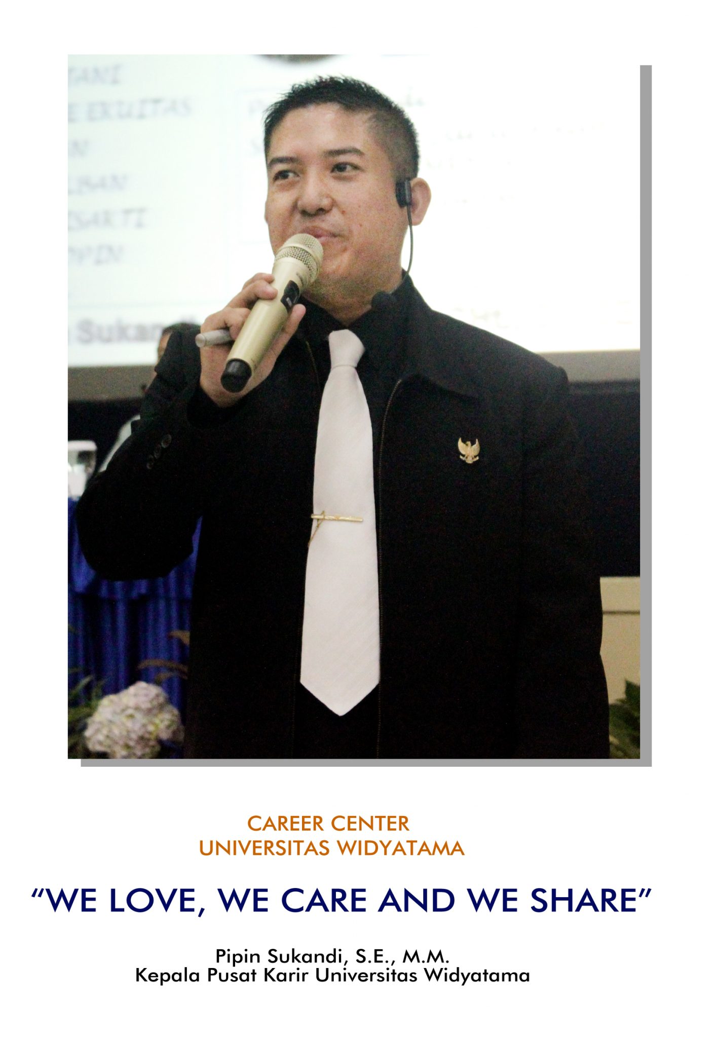 Pipin Sukandi  - Peran Pusat Karir Universitas Widyatama Dalam Menelusuri Alumni