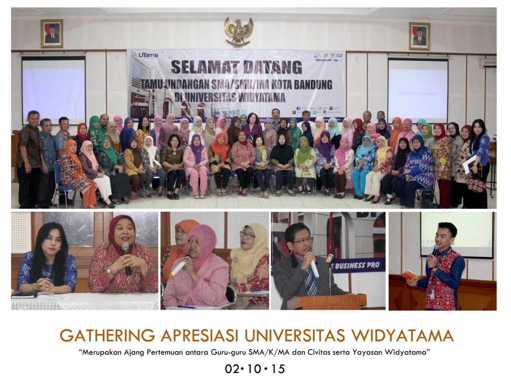 Universitas Widyatama Gelar Kembali Pertemuan Guru SMA/K/MA Se-Kota Bandung