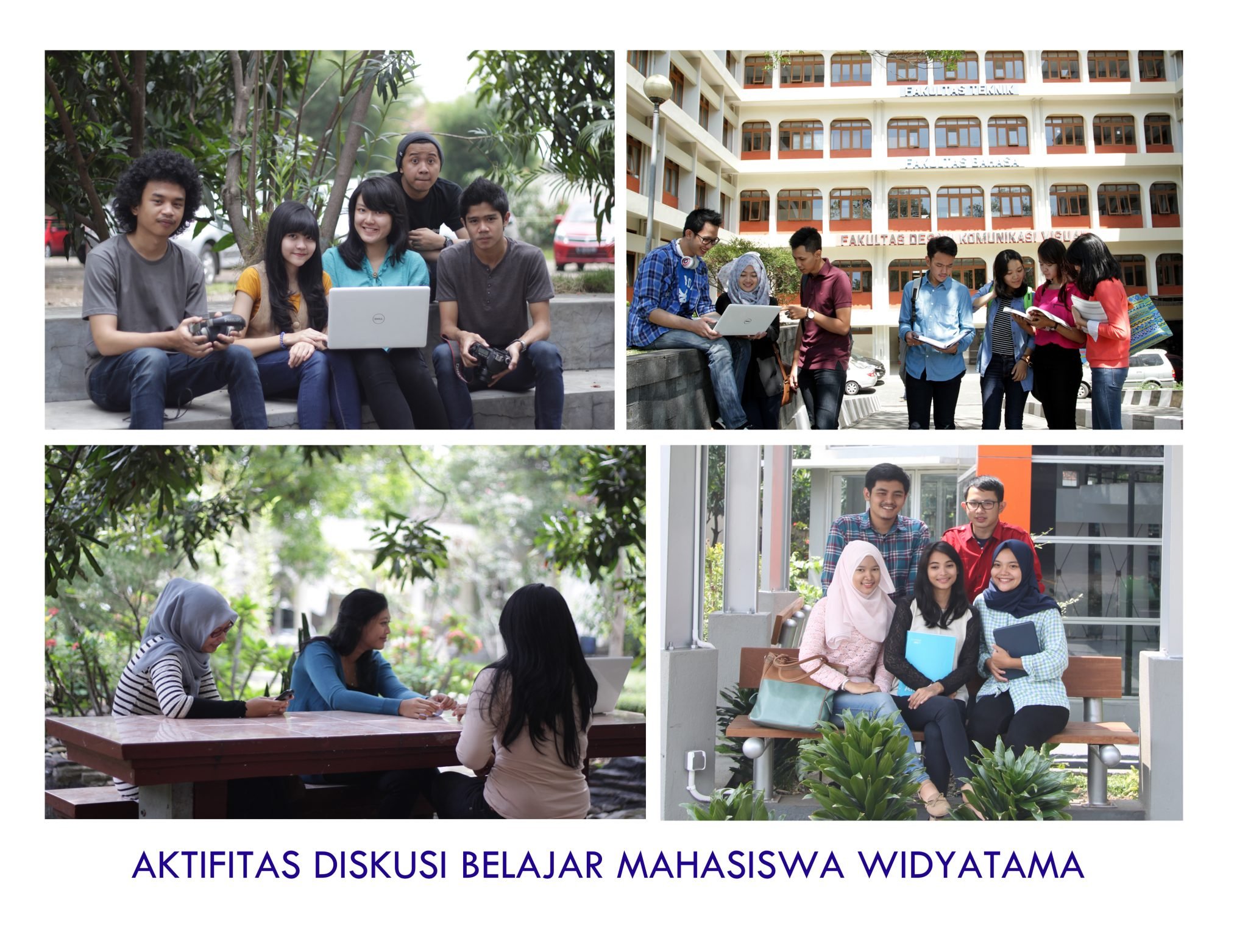 Sarana Belajar dan Diskusi Outdoor di Lingkungan Widyatama
