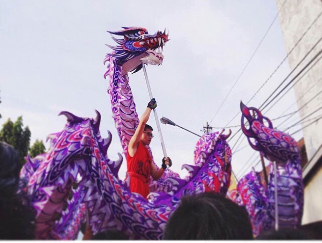 kesenian tradisional Tionghoa Barongsay dan Liong