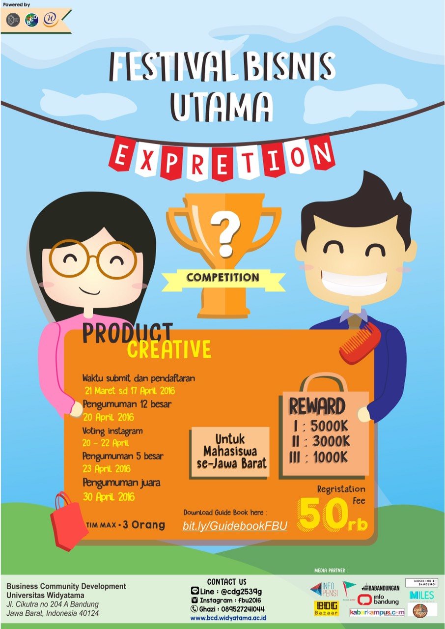 Festival Bisnis UTama Proudly Present “EXPRETION”