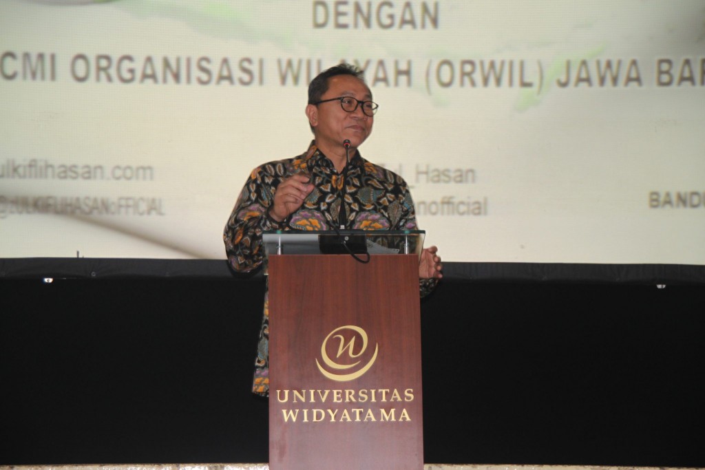 Ketua MPR RI Bersama Ratusan Tokoh Muslim Indonesia Hadiri Halal Bihalal di Universitas Widyatama