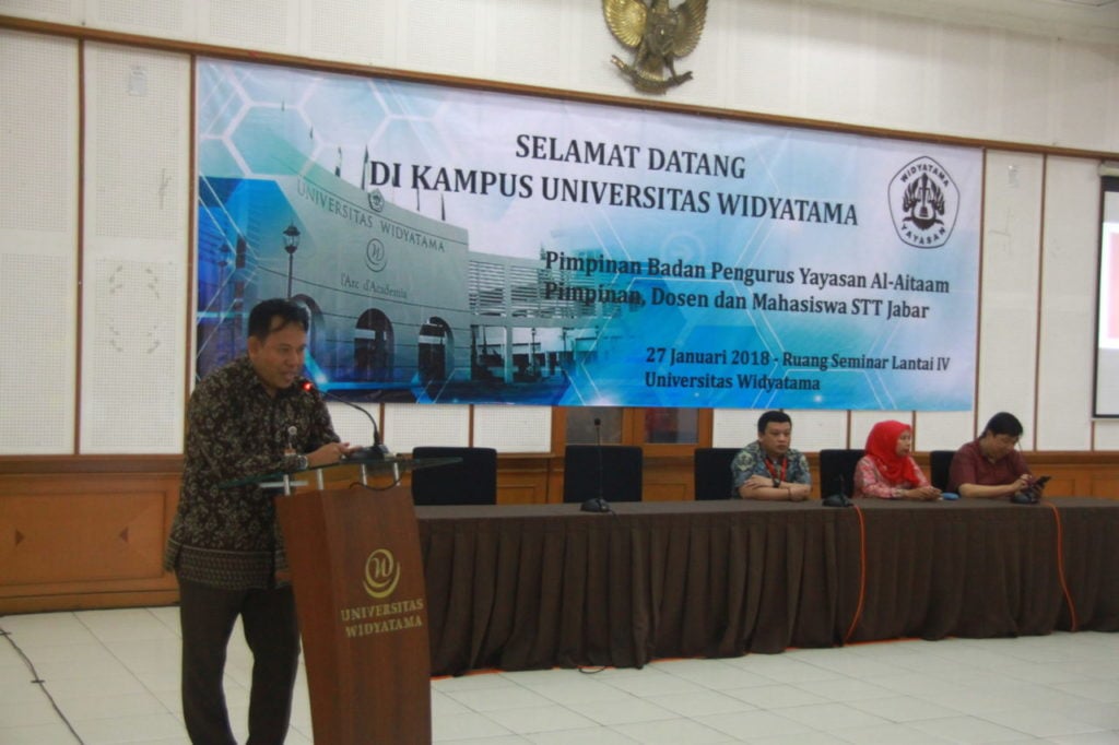 Widyatama Foundation Acquisitioned The Management of West Java Technology College (STT JABAR)