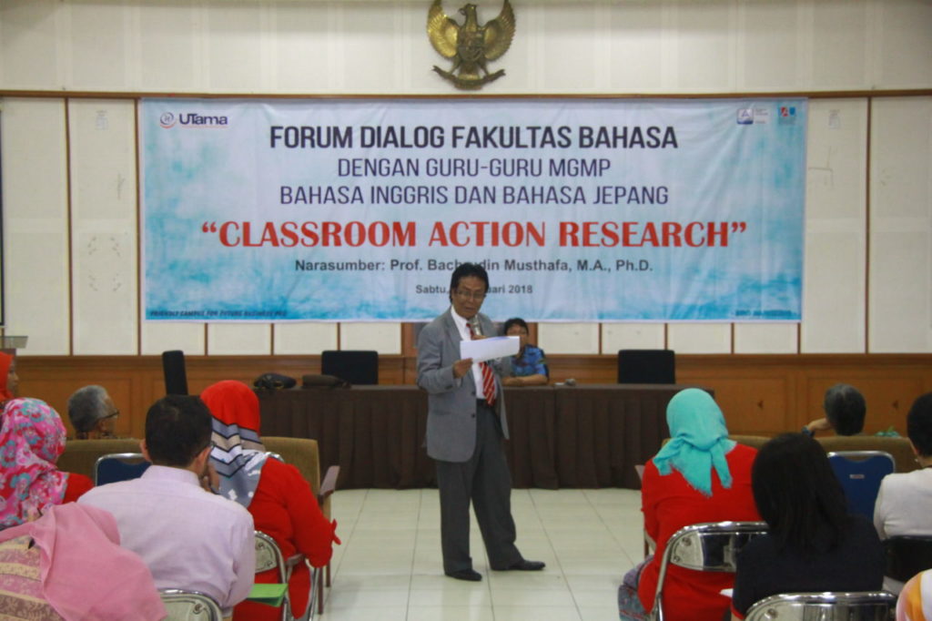 Fakultas Bahasa Universitas Widyatama Selenggarakan Forum Dialog dengan Musyawarah Guru Mata Pelajaran tingkat SMA/SMK
