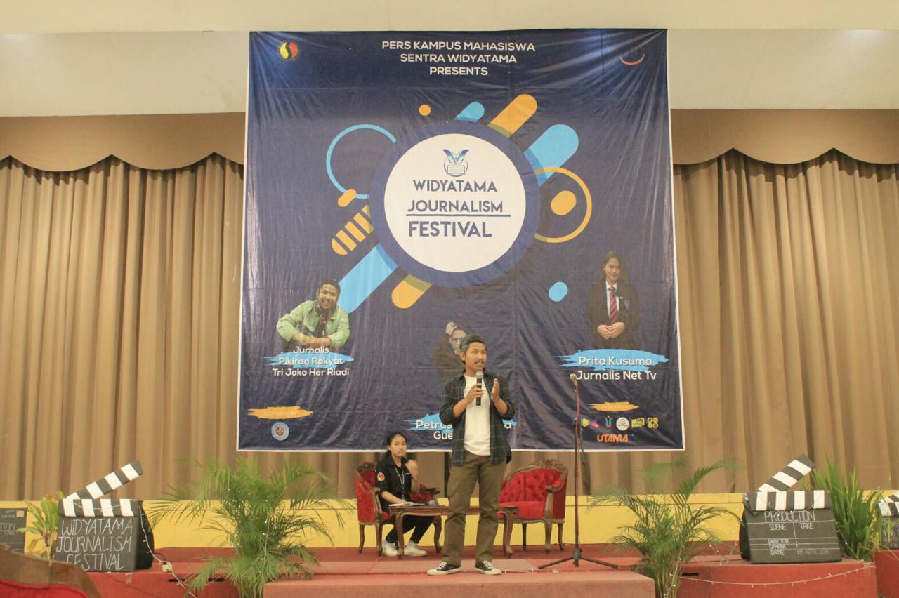 “WIDYATAMA JOURNALISM FESTIVAL : “Kacamata Jurnalistik di Era Millenial”