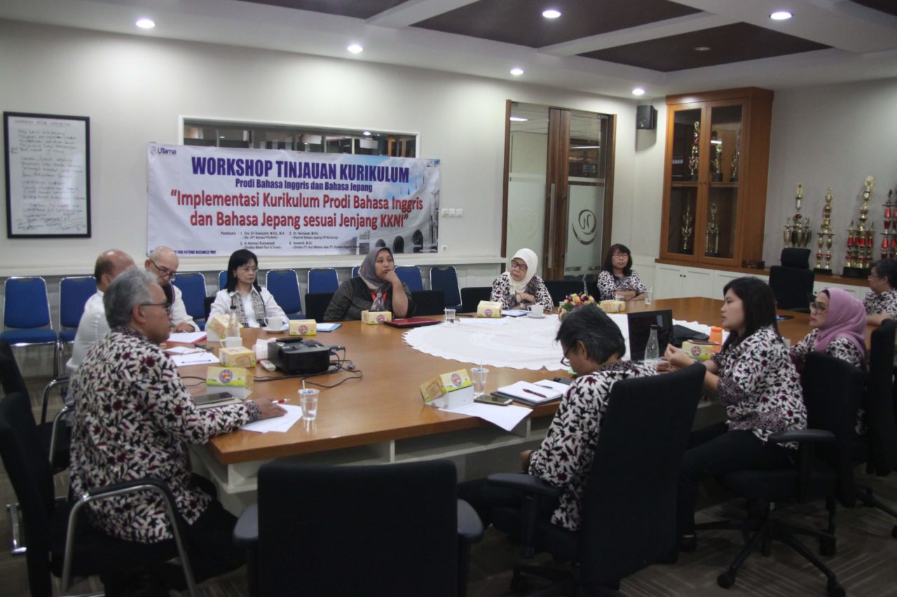 Workshop Tinjauan Kurikulum Fakultas Bahasa Widyatama