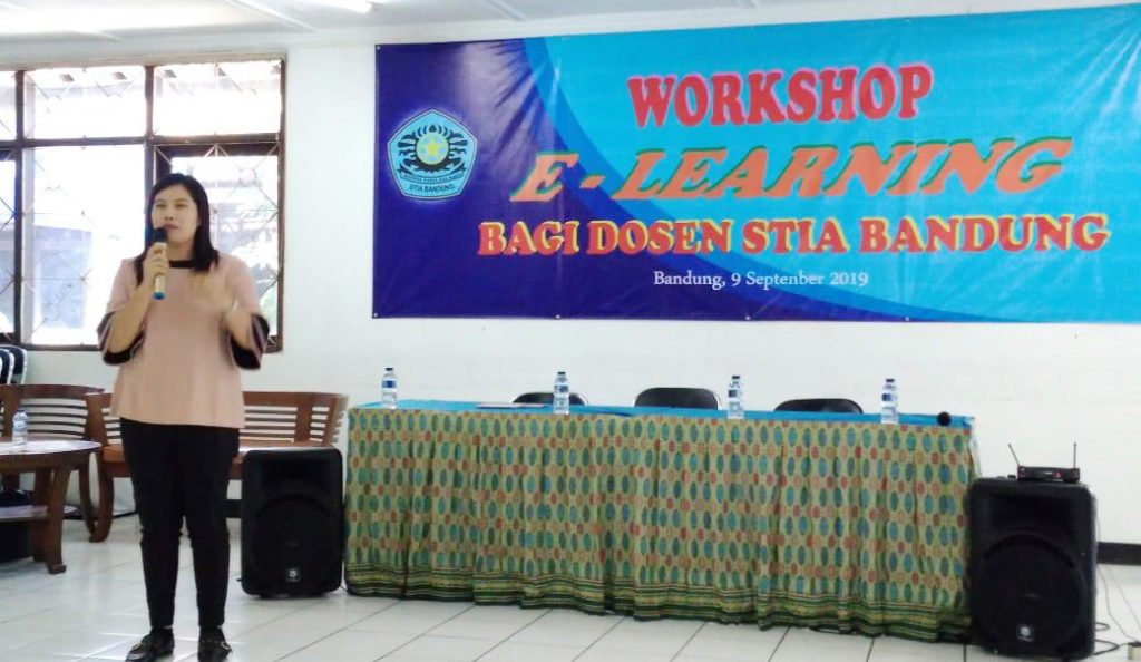 Lecturers from Widyatama University Shared E-learning at STIA Bandung