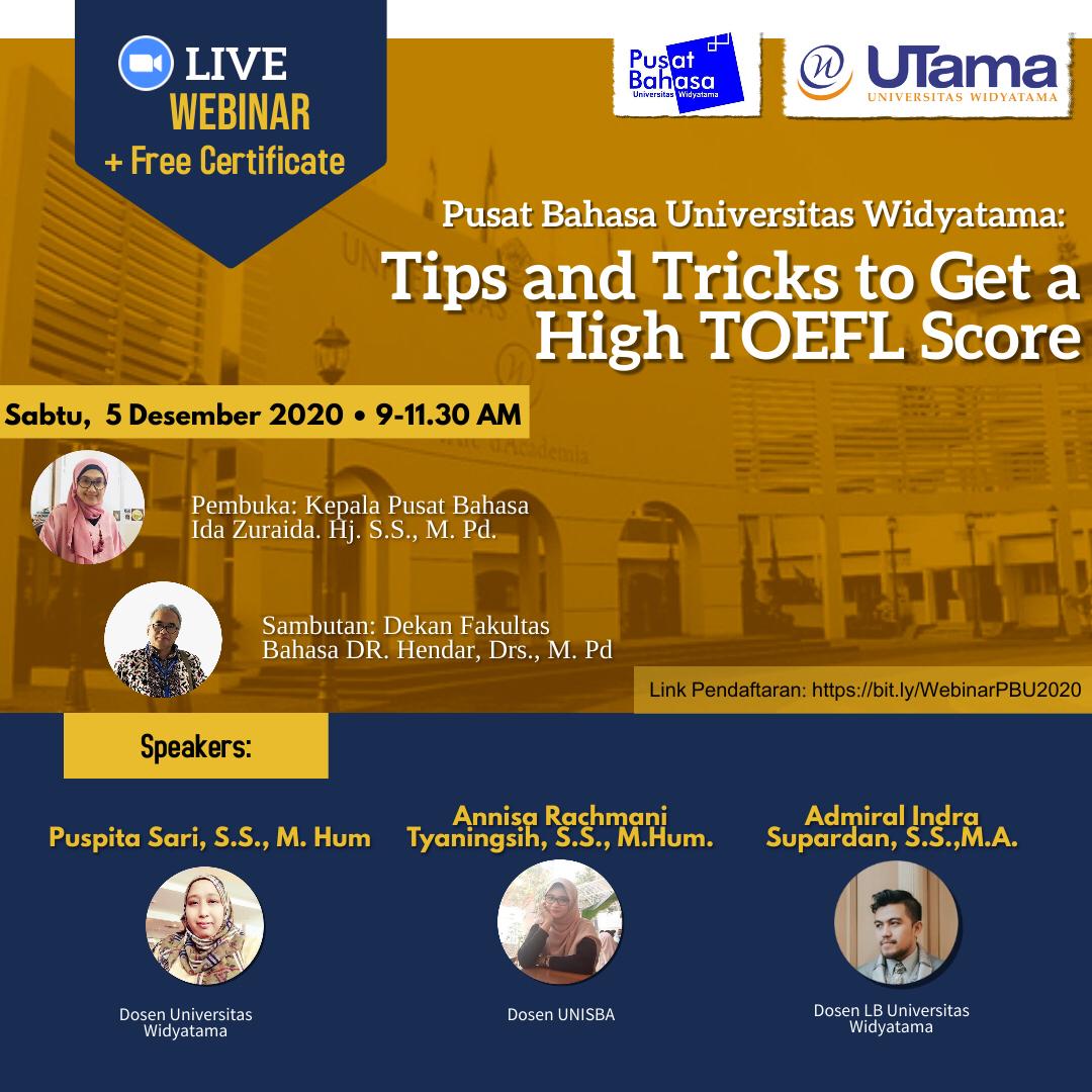 Tips and Tricks to Get a High TOEFL Score