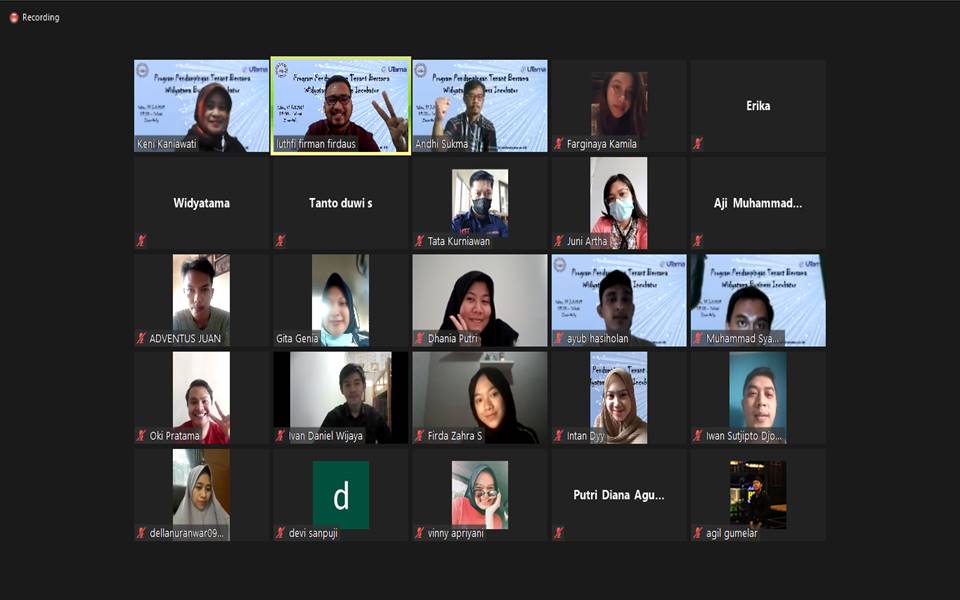 Wibi Utama Dampingi Wirausaha Muda Menjadi Pengusaha Tangguh Universitas Widyatama