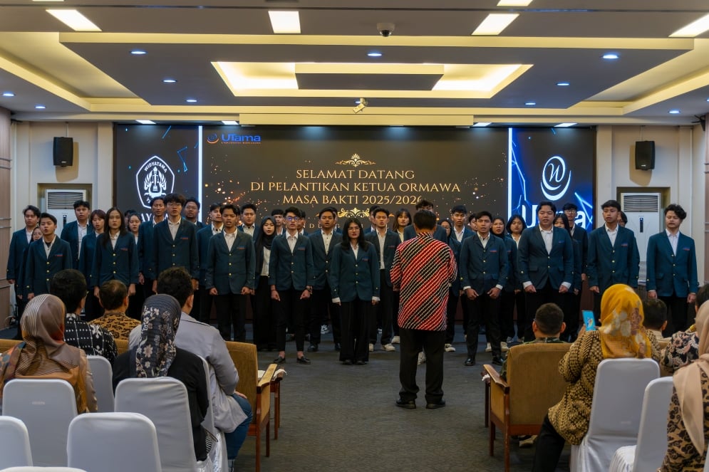pelantikan ormawa universitas widyatama
